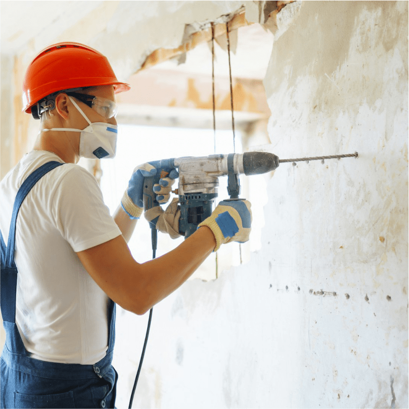 Mitarbeiter bei der Arbeit